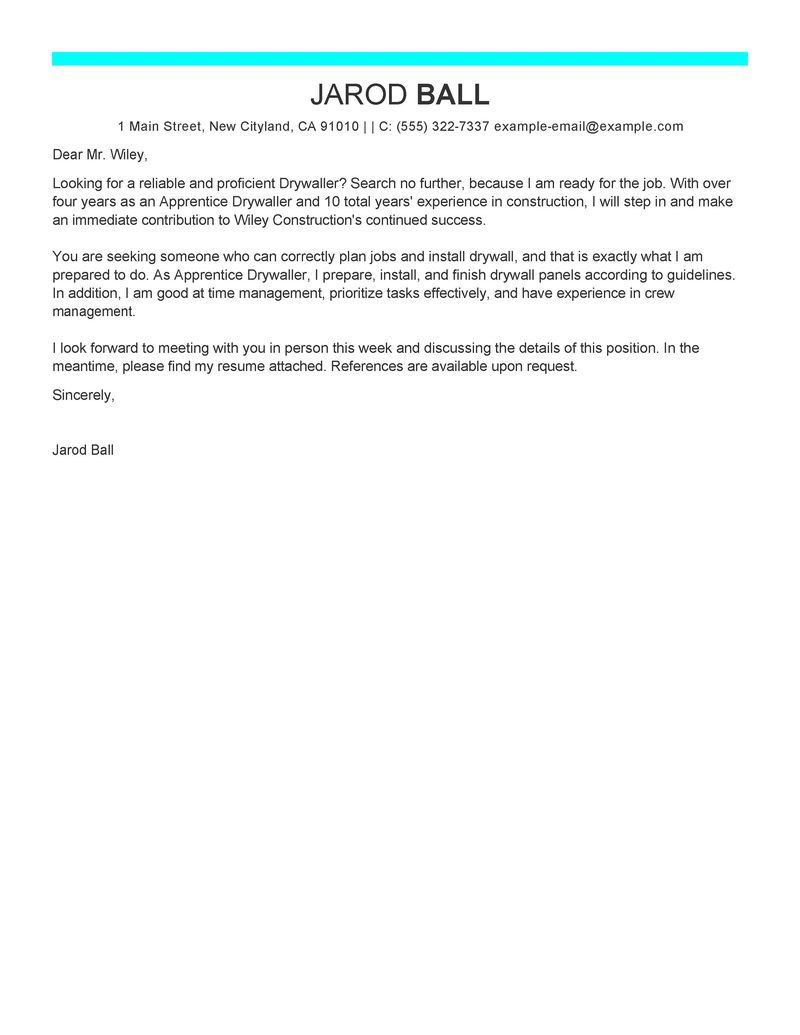 cover letters for carpentry apprenticeship cover letters for carpentry apprenticeship