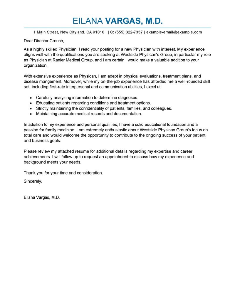 Doctor Cover Letter Examples Healthcare Cover Letter Samples LiveCareer doctor-cover-letter-examples-healthcare-cover-letter-samples-livecareer