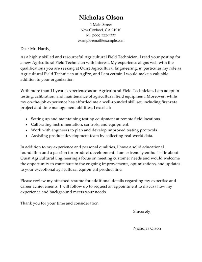 Medical administration cover letter