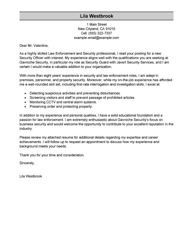 loss prevention resume samples