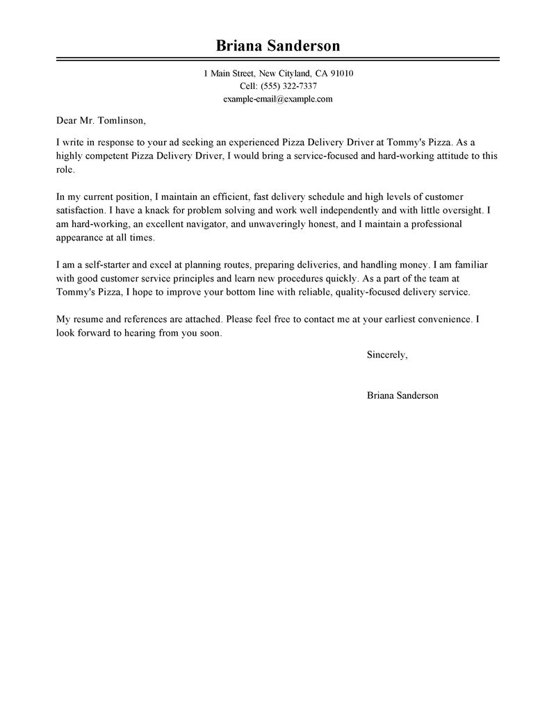 traditional resume example
