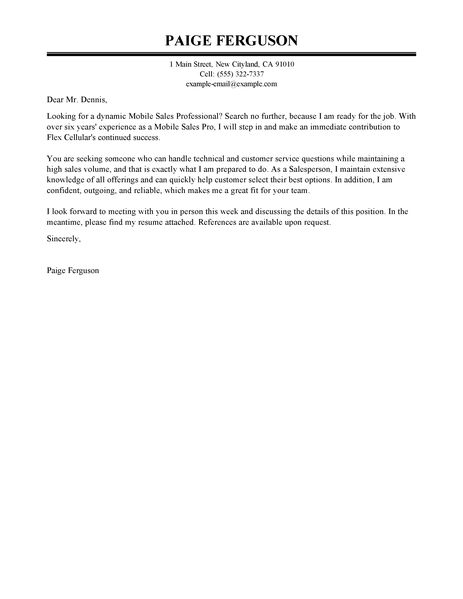 cover letter for retail sales representative cover letter for retail sales representative
