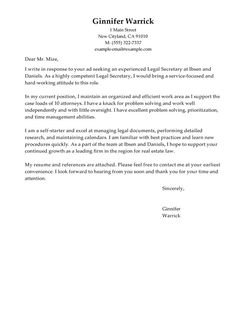 Sample Law Cover Letter from www.livecareer.com