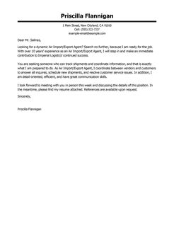 military cover letter examples