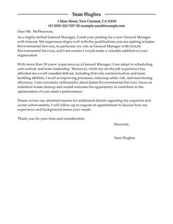 letter manager general cover sample examples resume example restaurant write professional management letters samples job writing application business position any
