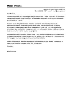 Finance internship experience essay