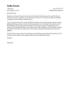 sample cover letter customer service call center