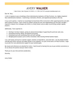 cover letter for administrative coordinator