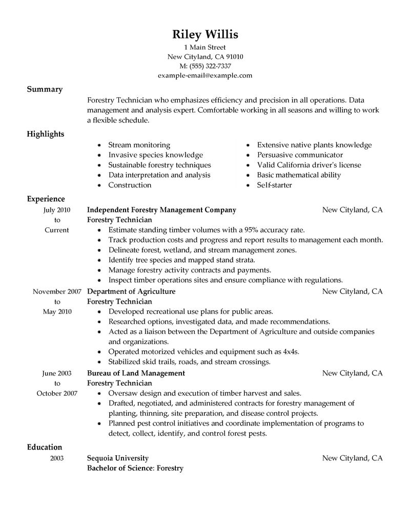 landscaping resume samples