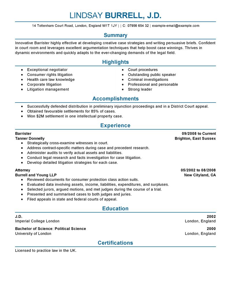 Medical billing resume format