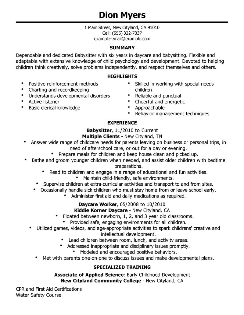 Red cross resume