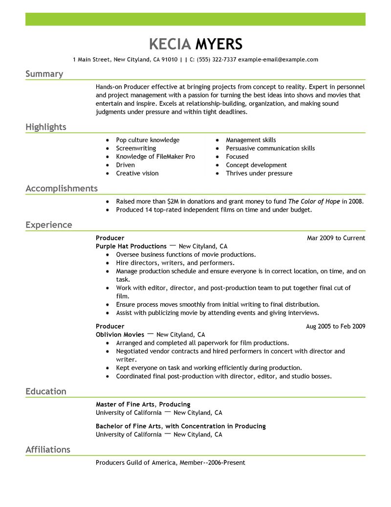 building resume samples