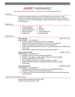 Resume exsample