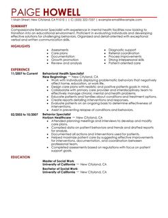 Resume Template Young People