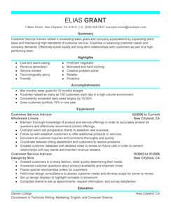 customer service livecareer com