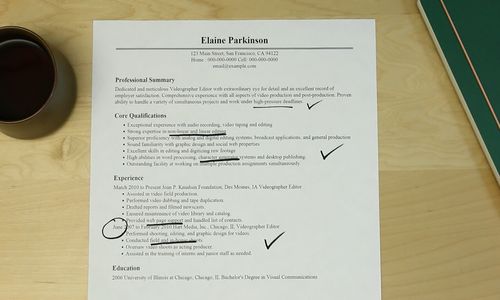 Videographer Resume free video editor resume example resumecompanion com resume pinterest Videographer Editor Resume Sample Editor Resumes Livecareer Videographer Resume sample resume videographer editor resume exles near beverly Videographer Editor Resume Sample Editor Resumes Livecareer