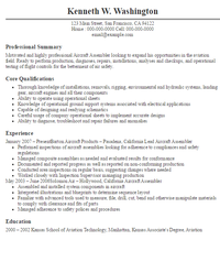 Air force resume examples