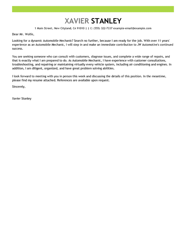 stand out cover letters