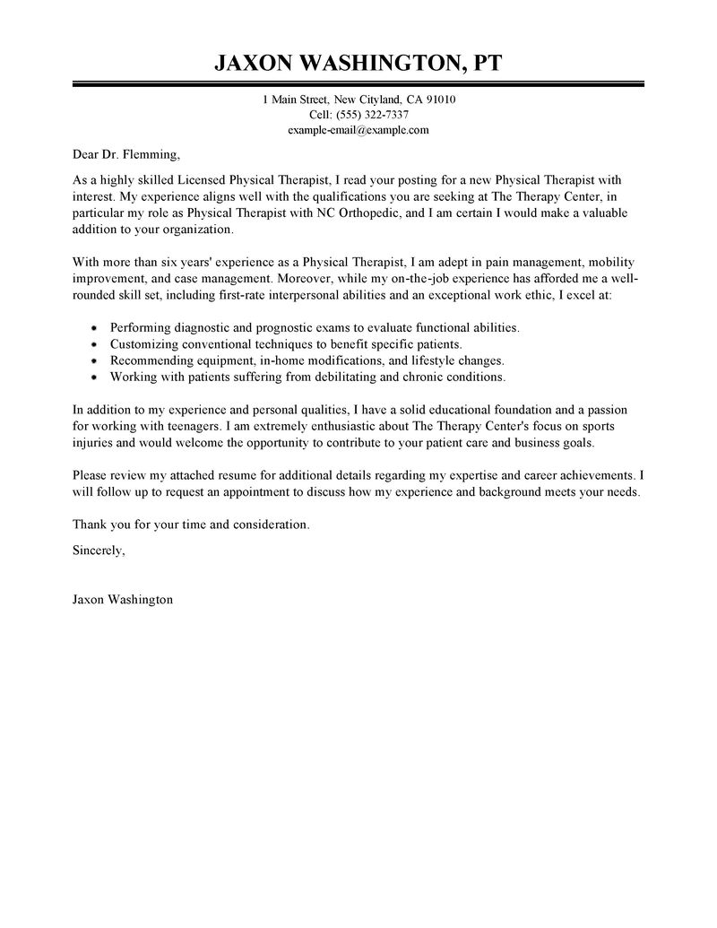 Cover letter for sports internship