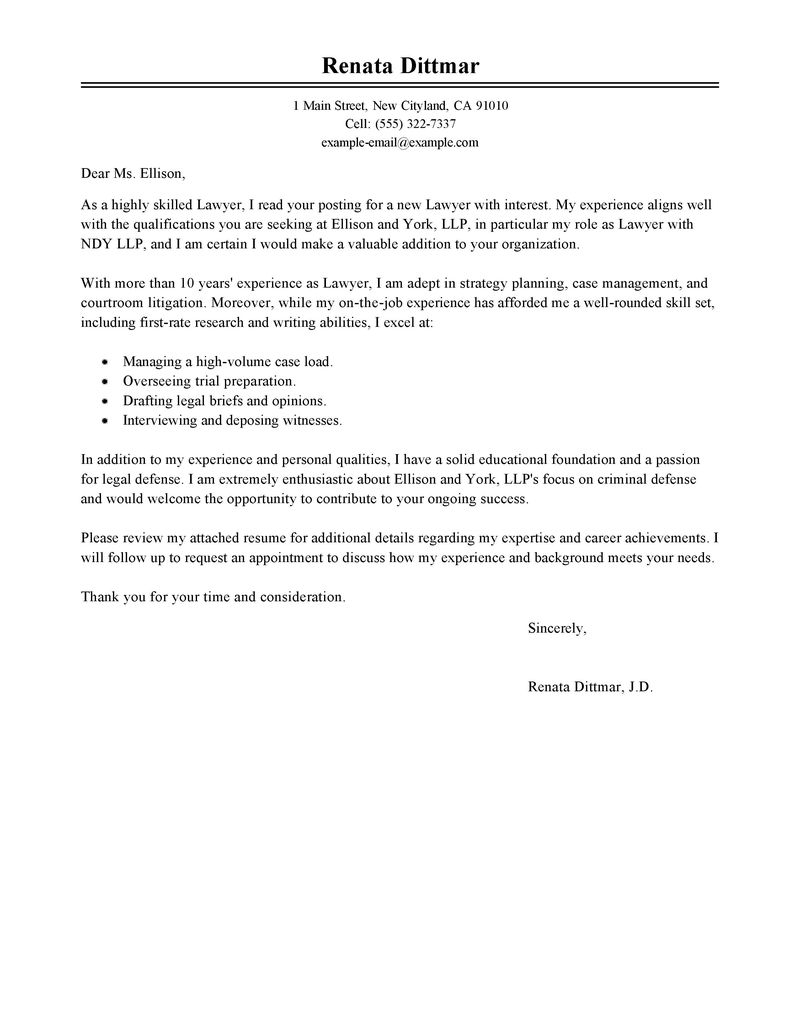 cover letter unsw law