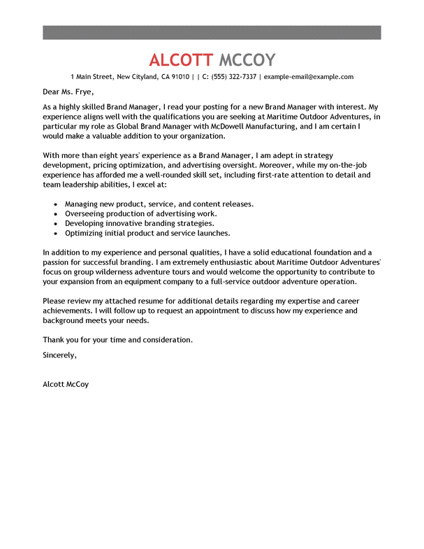 make a cover letter for a resumes