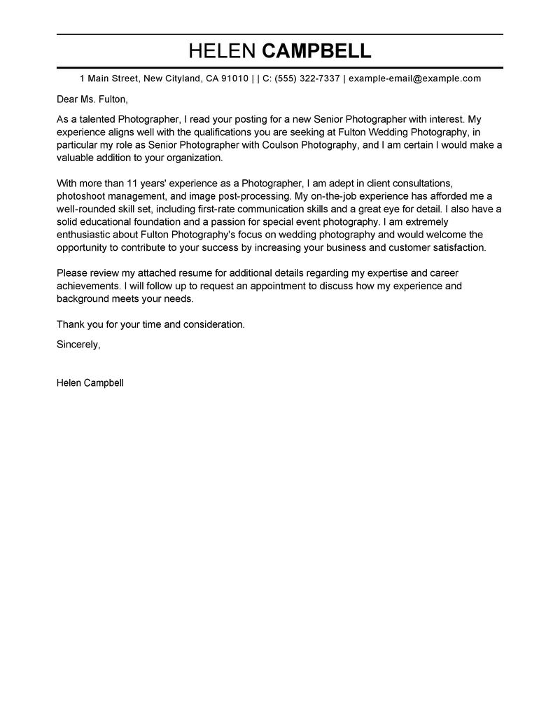 how to make a great cover letter