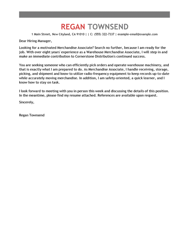 merchandise associate job description
