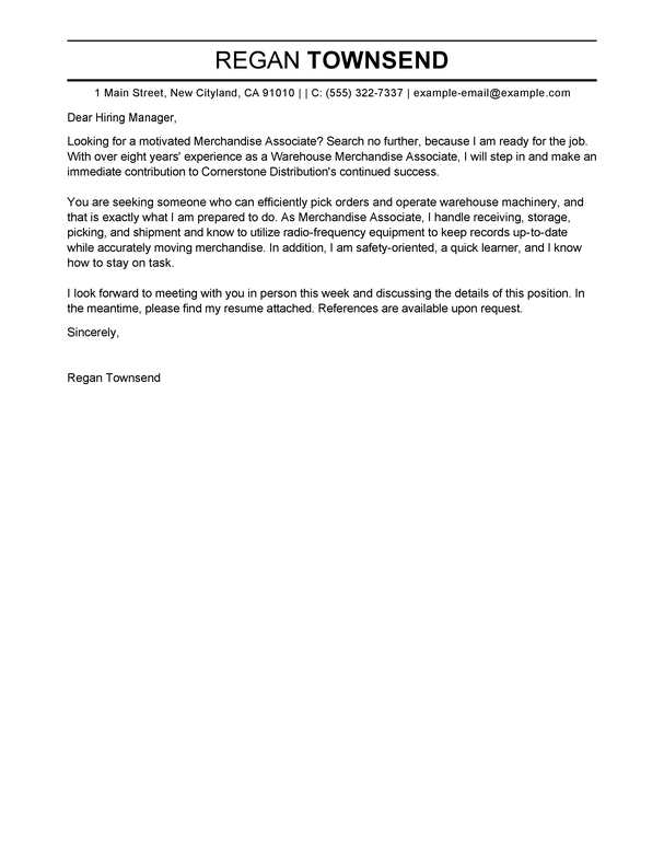merchandise associate job description