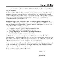 Cover letter examples for accounting students