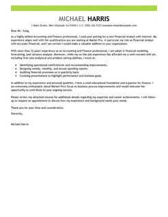what is a cover letter sample
