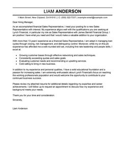 sample cover letter template