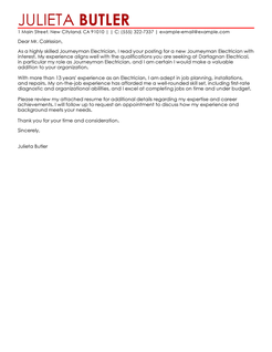 apprenticeship cover letter