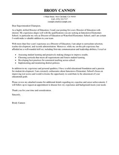 Cover letter template for special education teachers