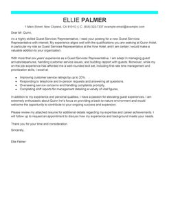 guest service agent cover letter insaat mcpgroup co service representative cover letters