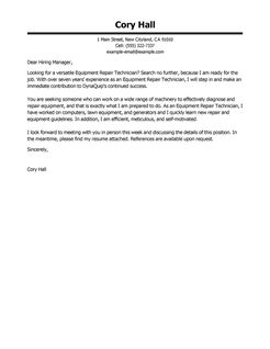 best installation amp repair cover letter examples livecareer installation letter