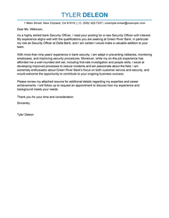 Construction safety officer cover letter