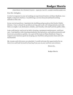 cleaning business resume