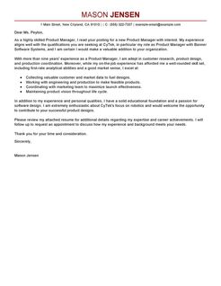 Sports marketing manager cover letter