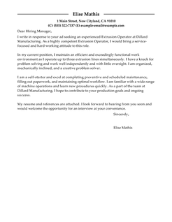 sample forklift driver cover letter