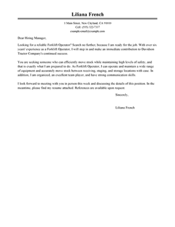 crane operator resume