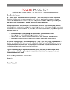 Cover letter college graduate sample