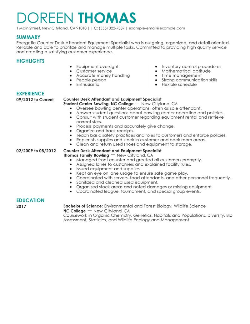 resume format counter salesman best counter desk attendant equipment specialist resume resume format counter salesman best counter desk attendant equipment specialist resume