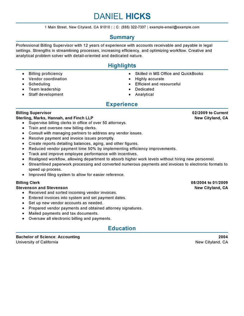 Legal secretary assistant resume