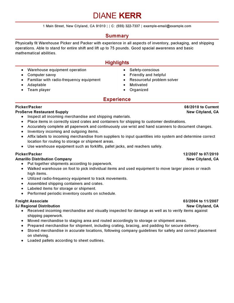 Resume monster