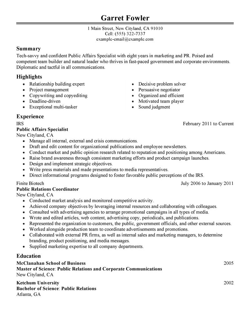 Army jobs resume builder