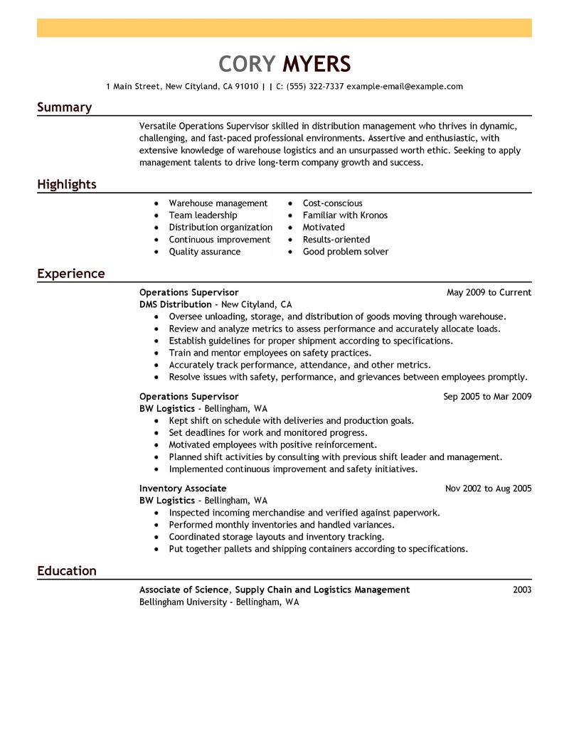 11 Amazing Management Resume Examples  LiveCareer