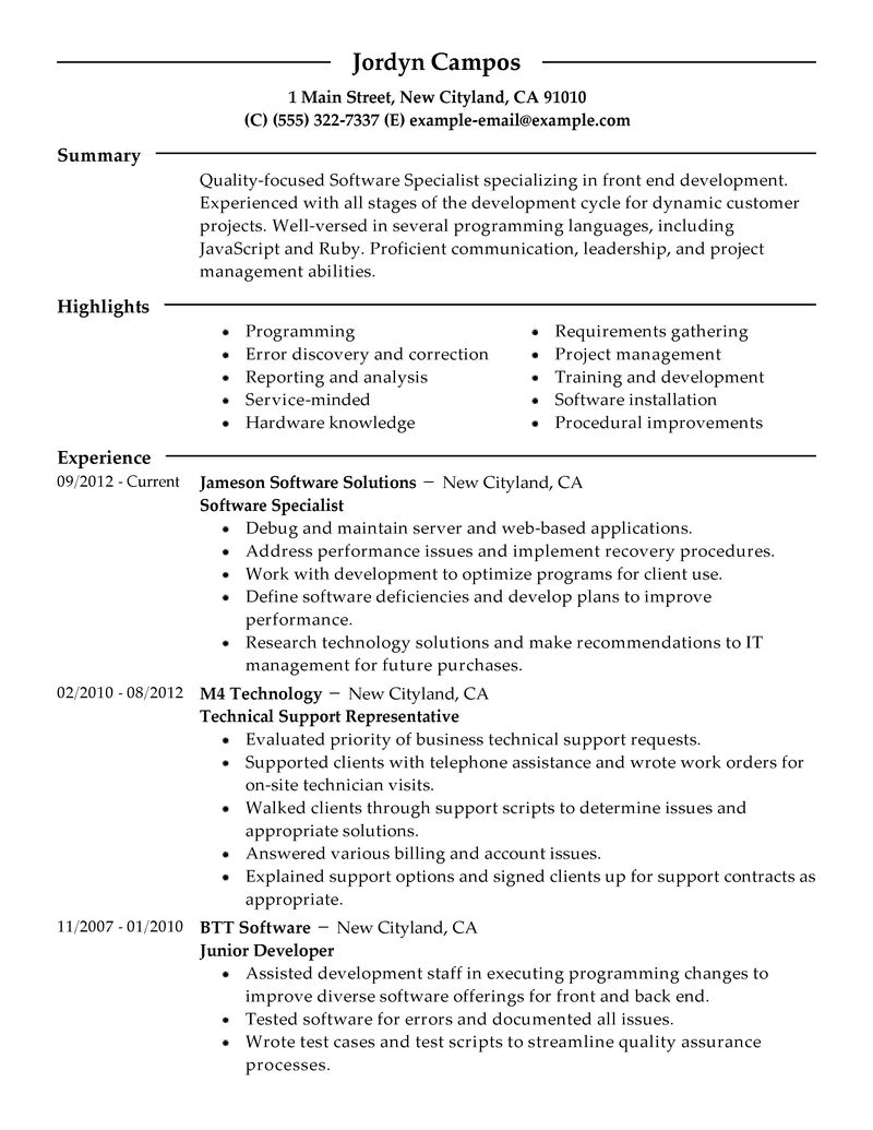 procurement specialist cover letter