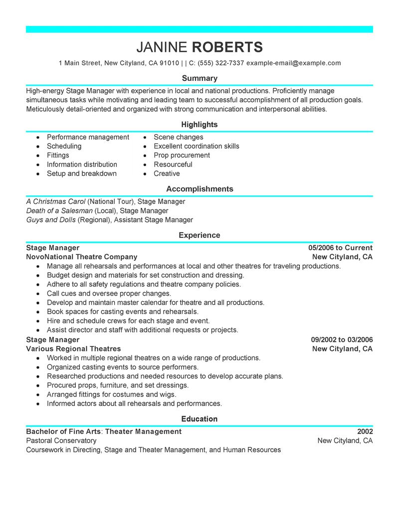 Sample Resume My Supervisory Meetings