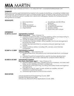 Salon assistant resume