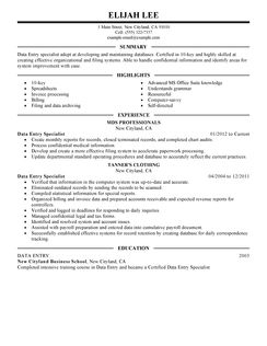 Data Entry Resume data entry resume Data Entry Resume Example Data Entry Resume data entry clerk resume sample Data Entry Resume Example